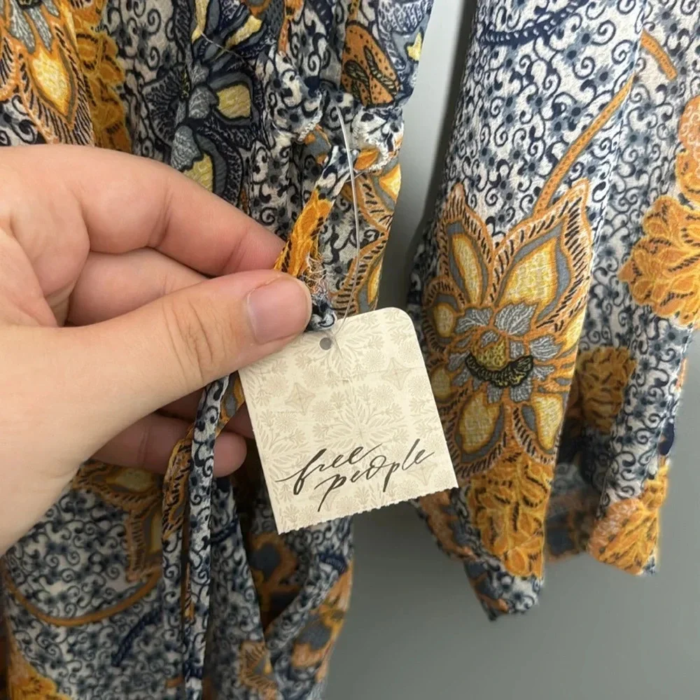 Free People Teegan Mini Dress Size S New